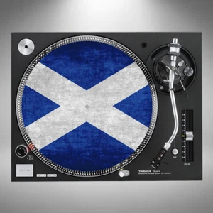 Scotland Slipmats 12" Turntable Flag Pair or Single Posted In Cardboard - Picture 1 of 5