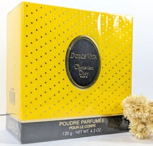 NUEVO SELLADO😍Dolce Vita 120G Polvo Perfumado Polvo por Christian Dior Regalo RARO - Imagen 1 de 21