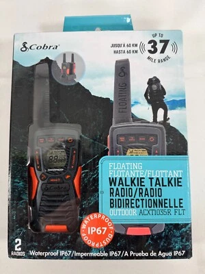 COBRA Two Way Radio: ACXT-Outdoor Series Series, FRS, Analog, 1.5 W, 22 Channels - Image 1 of 4