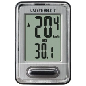 CatEye Velo-7 Bicycle Bike Cycle Computer VL520 Speed Wired - Picture 1 of 2