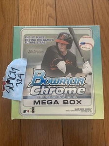 Brandneu 2020 Bowman Chrome Baseball Mega Box FABRIKVERSIEGELT USA kostenloser Versand - Bild 1 von 2