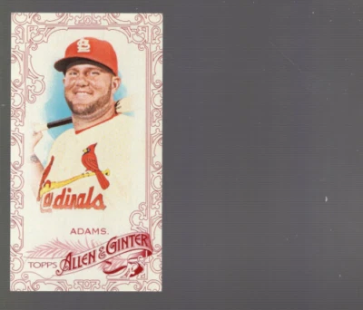 A4123- 2015 Topps Allen and Ginter Mini Red #120 Matt Adams /40 - NM-MT - Image 1 of 2