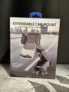Beatbest Extendable Car Mount | Windshield & Dashboard | One-Hand Operation - Picture 1 of 4