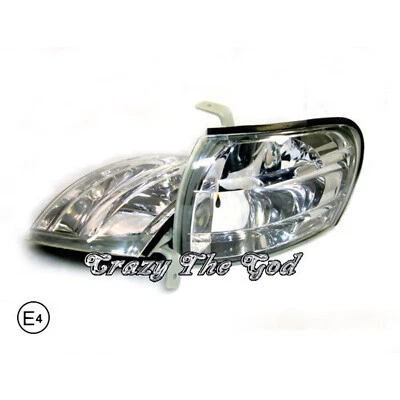 Luz de esquina transparente cromada IMPREZA GC GF GM MK1 93-01 4D/5D para SUBARU Foto 1 de 2