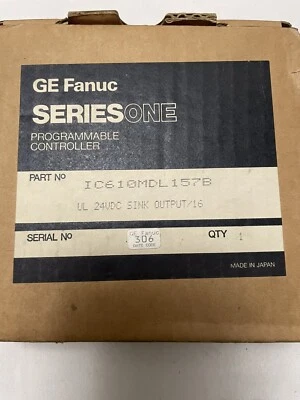 GE Fanuc IC610MDL157B Output Module BRAND NEW!! Ships Same Day!! - Image 1 of 4