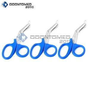 3 Stück Neu Blau Allzweckschere 5,5" Mehrzweck DIY EMS EMT Universalschere - Bild 1 von 3