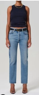 Pantalones de mezclilla rectos de tobillo alto vintage premium Citizens of Humanity 29 $258 Foto 1 de 4