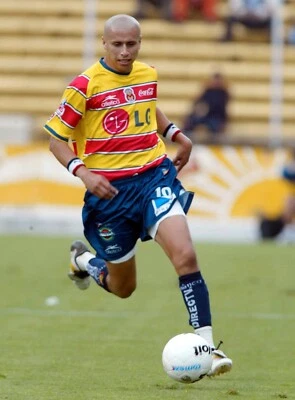 Club Deportivo Morelia Monarcas Auténtico Atlética Talla XL 2002-2003 #10 BOFO T Foto 1 de 4