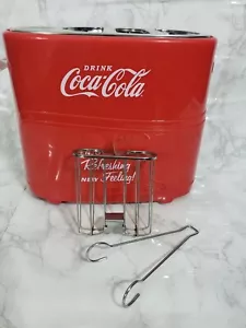 Nostalgia HDT600COKE Coca-Cola Series Pop-Up Hot Dog Toaster Preowned B3 - Picture 1 of 9