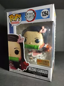 Nezuko Kamado Demon Slayer FunkoPop #1264 Boxlunch Exclusive w/EcoTEK Protector - Picture 1 of 9