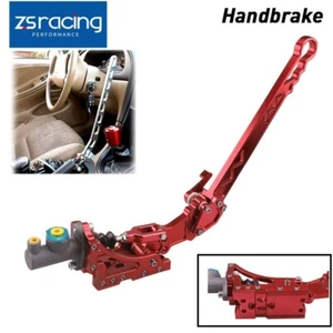RED Universal JDM Hydraulic Horizontal Rally Drifting E-brake Lever Handbrake - Picture 1 of 7