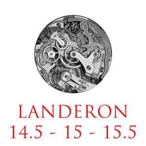 LANDERON 14 1/2 - 15 - 15 1/2 (14.5 - 15 - 15.5) Parti da elenco-Parts from list - Picture 1 of 40