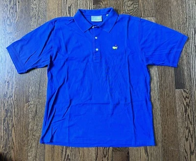 Camisa polo para hombre L Masters Augusta National Golf Shop años 60 dos capas mercerizada Foto 1 de 3