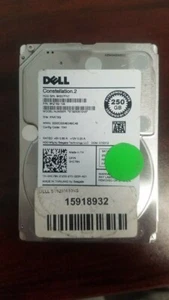 Dell 9RZ162-136 250Gb 7.2K 2.5" SATA Hard Drive - Picture 1 of 1