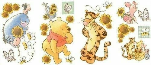Disney Winnie Pooh Friends Magik Stik Wall Decals Pictures
