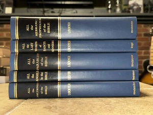 LOT 6 ALL OF THE BIBLE Herbert Lockyer Apostles Messianic Prophecies Books - Imagen 1 de 6