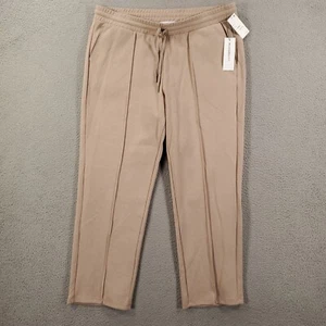 New Liz Claibourne Sweatpants Dress Pants Womens XL Toasted Taupe Longewear - Picture 1 of 9