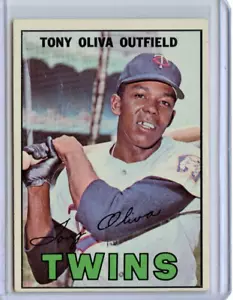 1967 Topps Tony Oliva Minnesota Twins #50 🚀😳💥 Sehr guter Zustand - Bild 1 von 2