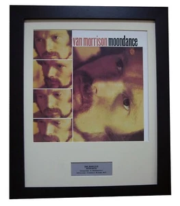 VAN MORRISON+MOONDANCE+Album+LP+Art+GALLERY QUALITY FRAMED+EXPRESS GLOBAL SHIP - Imagen 1 de 8
