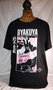 Bleach Byakuya Manga Anime Unisex Mens T shirt T-Shirt Tee Black M - Picture 1 of 4