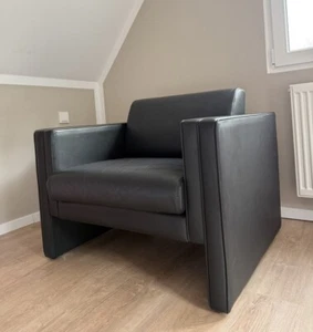 Ledersessel - Walter Knoll 1970er Studio Line - Designer Sessel - Bild 1 von 2