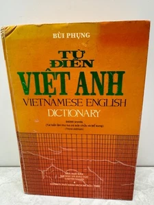Vietnamese-English Dictionary 1992 Tu-Dien Viet-Anh Vietnam 3rd Ed 55000 words - Imagen 1 de 6