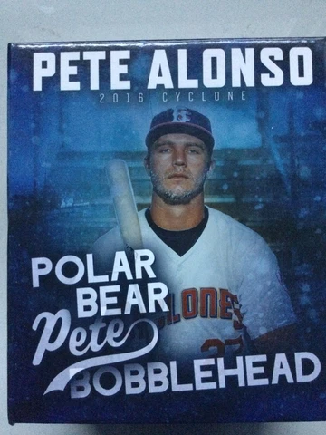 Brooklyn Cyclones Pete Alonso Bobblehead Polar Bear Cover