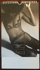AUBADE erotischer Dessous Unterwäsche Kalender erotic 2023 s/w NEU - Bild 1 von 12