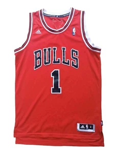 Derrick Rose Chicago Bulls Adidas Swingman Jersey Trikot rot red NBA Sz. M - Bild 1 von 9