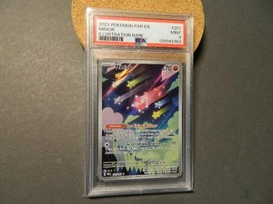 MINIOR 2023 POKEMON S&V PARADOX RIFT ILUSTRACIÓN RARO Pokemon 201/182 PSA 9 - Imagen 1 de 4
