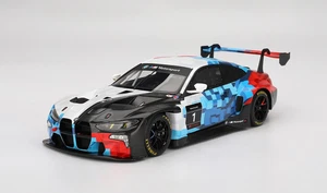 BMW M4 GT3 EVO PRÄSENTATION IMSA MODELLAUTO VON TOP SPEED IM MASSSTAB 1:18 - Bild 1 von 6
