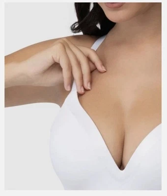 Underoutfit The Satin Grace 1258 (3D molded) White size 2X-Large, 2X NWOT - Image 1 of 4