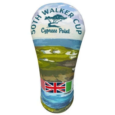 2025 Walker Cup at Cypress Point Club 16th Print Fairway Golf Club Head Cover