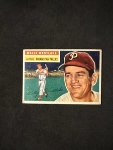 1956 Topps #81 Wally Westlake retro bianco - Foto 1 di 1