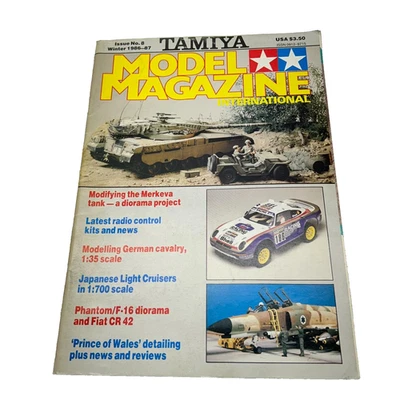 1987 Tamiya Issue No.8 Model Magazine International An Encyclopedia of Modelers - Image 1 of 4