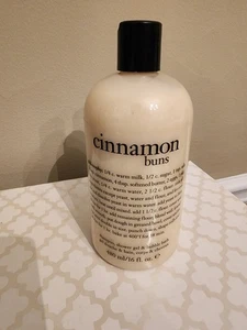 Philosophy Cinnamon Buns shampoo, gel doccia e bagno a bolle 16 once NUOVO E SIGILLATO - Foto 1 di 5