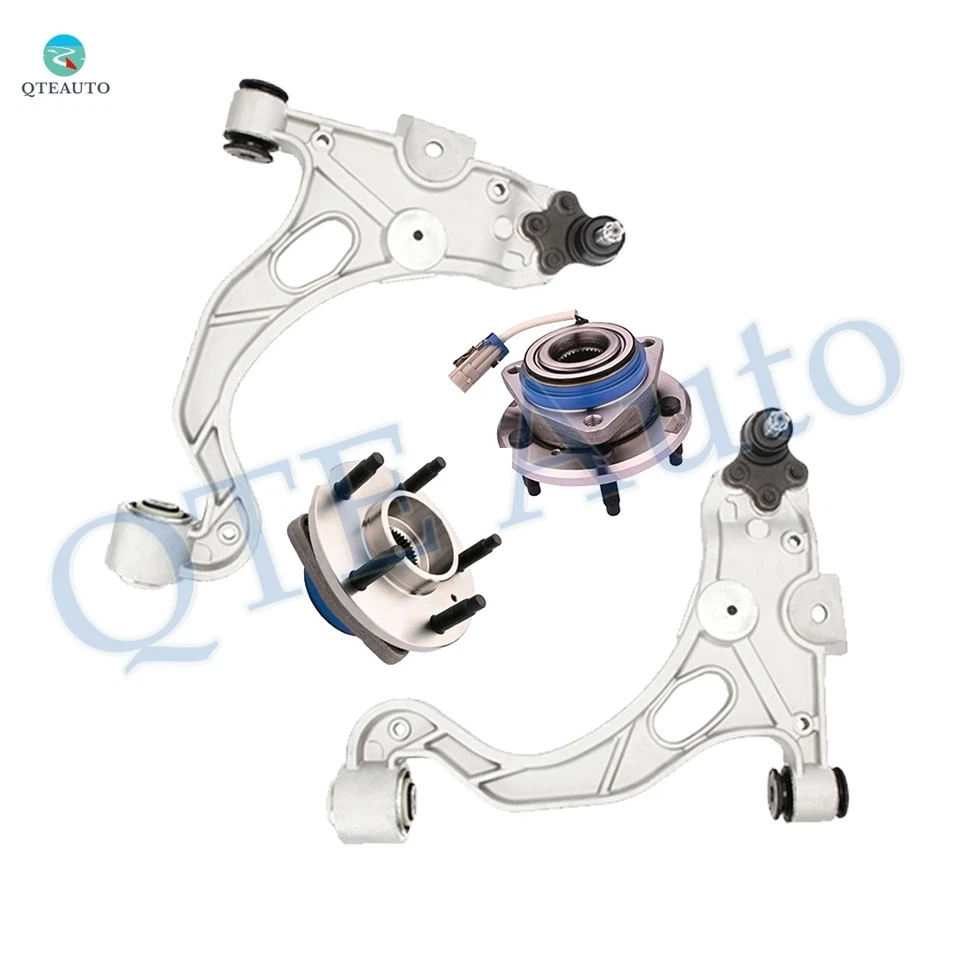 Juego 4 F brazo de control inferior rótula-buje de rueda para Pontiac Bonneville 2000 2001 Foto 1 de 4