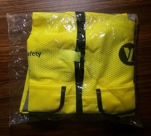HIGH VISIBILITY Surveyor Two Tone Safety Vest Mesh front back Winner's Brand NEW - Picture 1 of 2