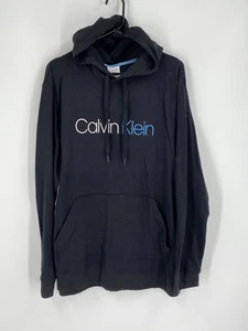 Calvin Klein schwarzes leichtes Sweatshirt Hoodie Casual Style Gr. XL - Bild 1 von 3