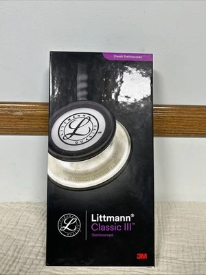 Estetoscopio de monitoreo 3M Littmann Classic III 5620 - negro - Foto 1 de 4