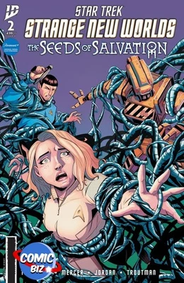 STAR TREK STRANGE NEW WORLDS SEEDS SALVATION #2 (2025) MAIN COVER IDW
