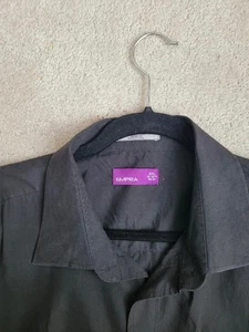 Empra Men's Black Dress Shirt Size 2XL Neck 18-18 1/2 36/37 - Picture 1 of 2