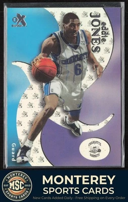 Eddie Jones 1999-00 E-X #56 Charlotte Hornets Foto 1 de 2