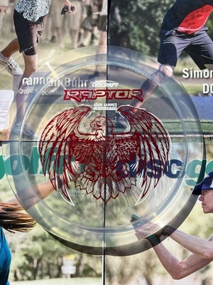 Discraft Adam Hammes Bald Eagle CryZtal Raptor - Image 1 of 4