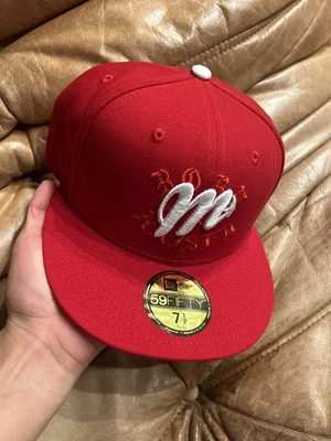 🌟New Era LMB México Diablos Born X Criado Exclusivo Talla Ajustada (Rojo) 7 1/2🌟 Foto 1 de 4