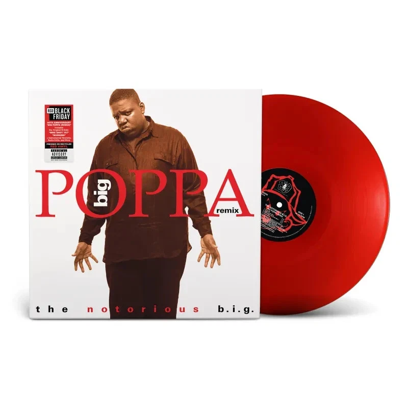 The Notorious BIG- Big Poppa Remix  RSD Black Friday New Colored Vinyl - Image 1 of 1