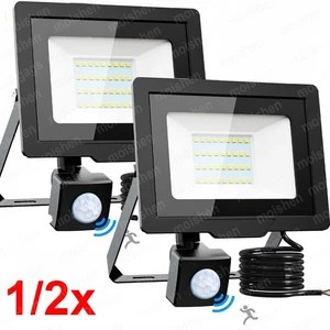 Proyector LED Exterior con Detector de Movimiento/Enchufe 20W 30W 50W 100W 200W - Imagen 1 de 20