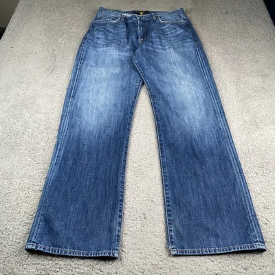 Lucky Brand 181 Jeans Mens 33x32 Blue Relaxed Straight Medium Wash Denim - Image 1 of 4