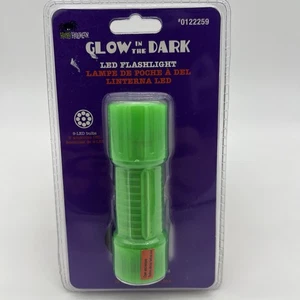 Happy Halloween Glow in the Dark LED Taschenlampe 9 LED Leuchtmittel. 3xAAA - Bild 1 von 2
