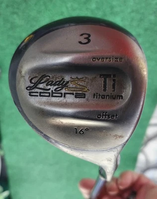 Lady Cobra Oversize Offset Ti 3 Wood 16° Womens Titanium Golf Club Right Handed  - Image 1 of 4